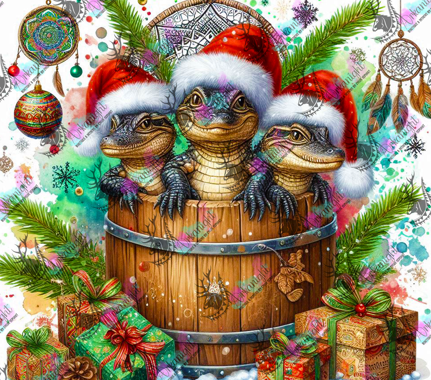 Numérique - Collection Hiver 2024 - Animals into the barrel - Croco