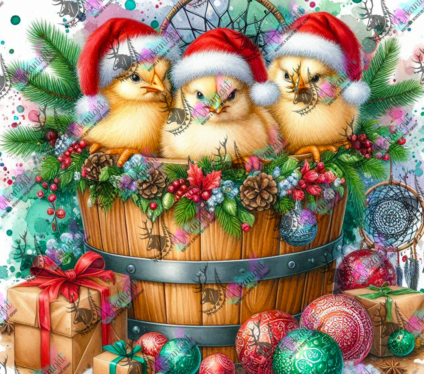 Numérique - Collection Hiver 2024 - Animals into the barrel - Poussin