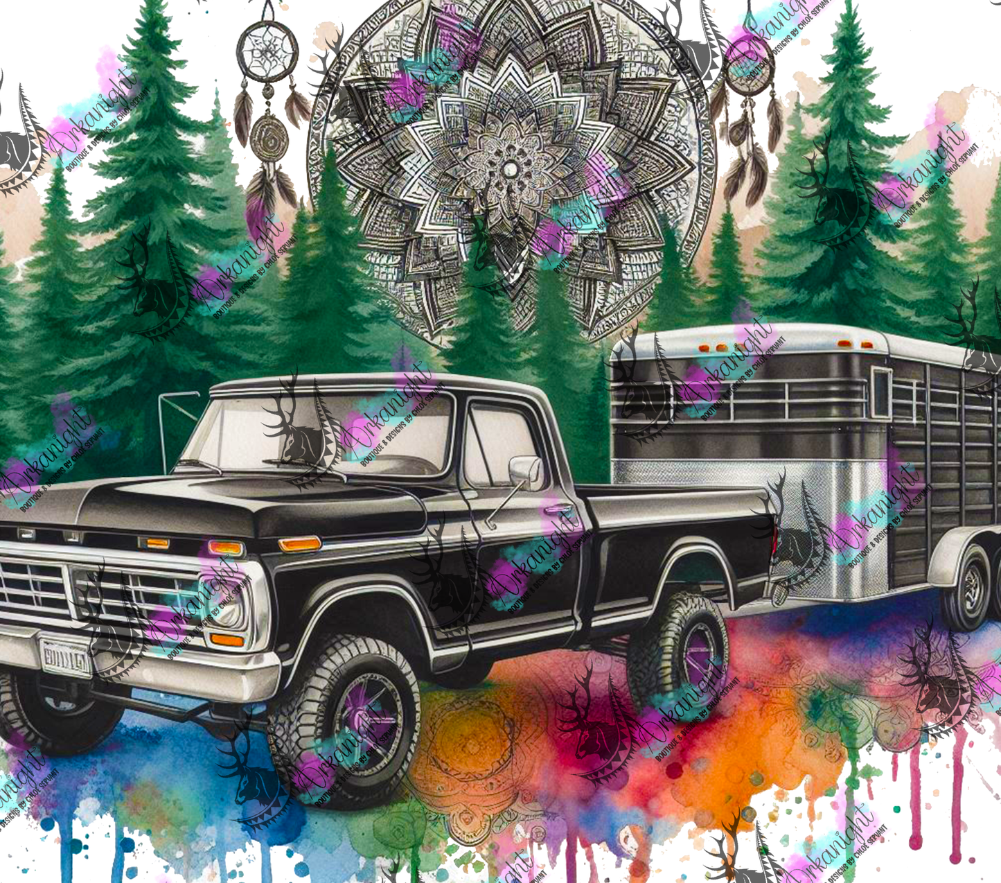 Numérique - Collection Voyage 2024 - Truck and Horse Trailer - 05