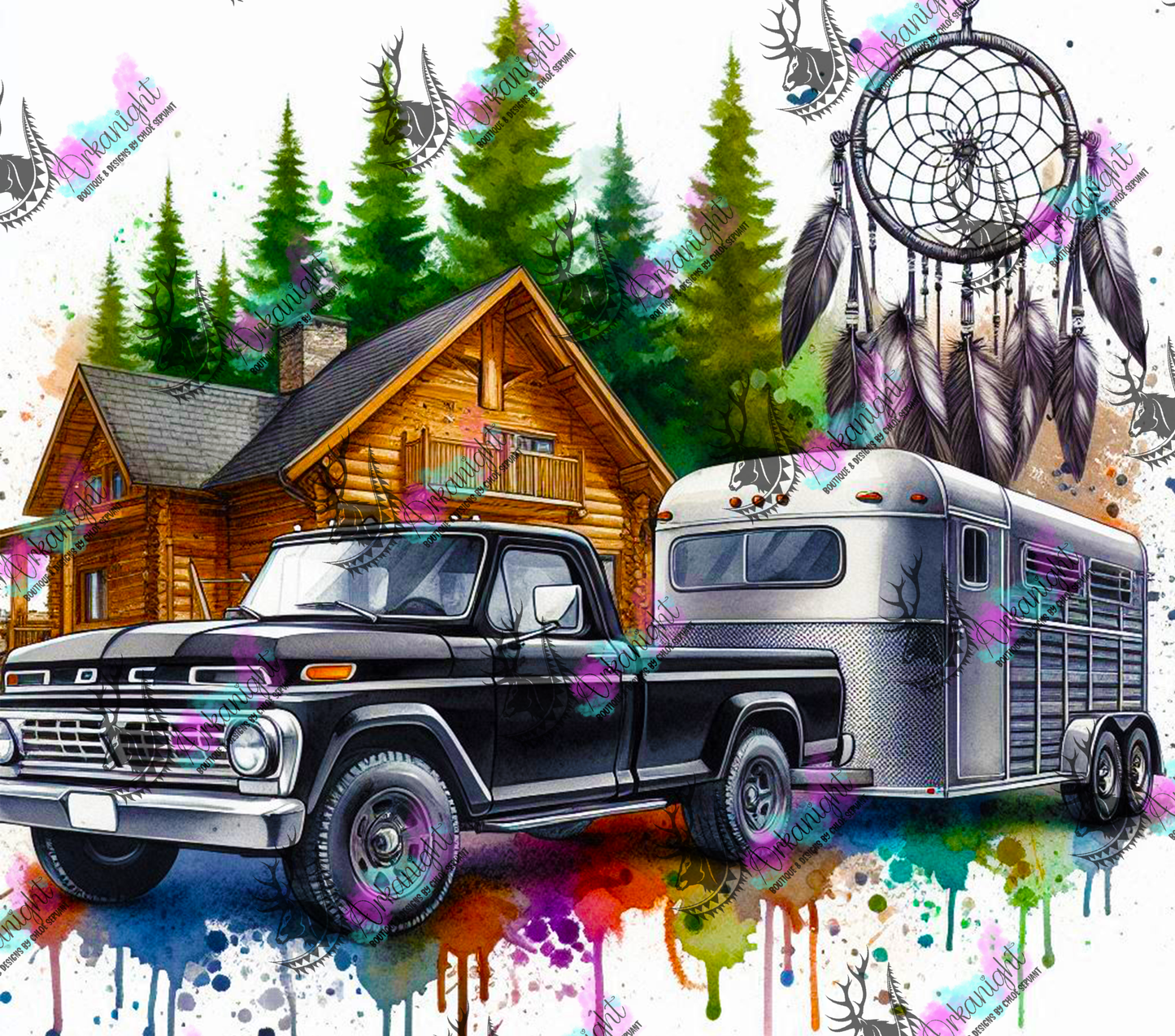 Numérique - Collection Voyage 2024 - Truck and Horse Trailer - 15