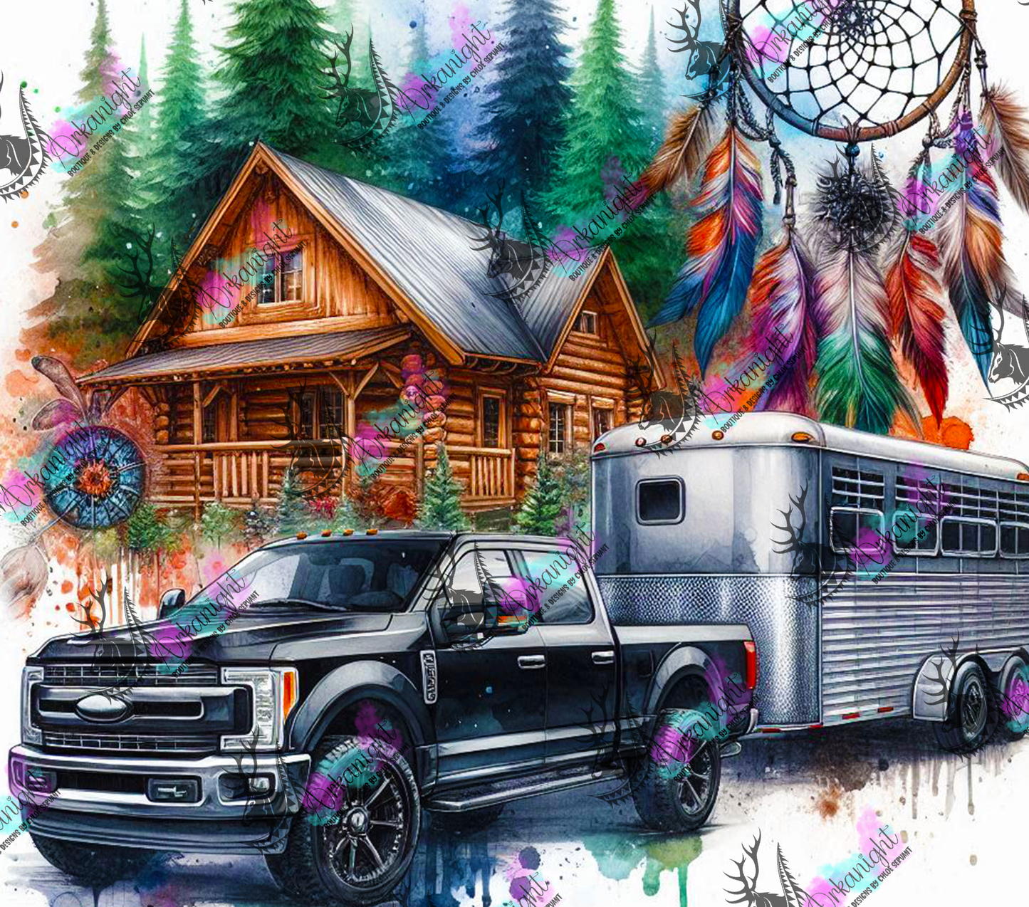 Numérique - Collection Voyage 2024 - Truck and Horse Trailer - 18