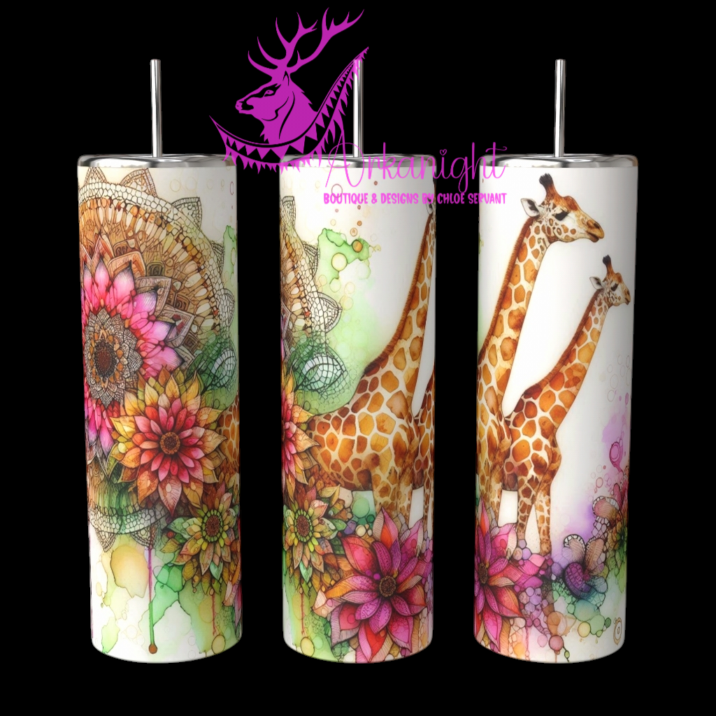 Gourde sur commande - Collection Safari 2024 - Giraffe - 03