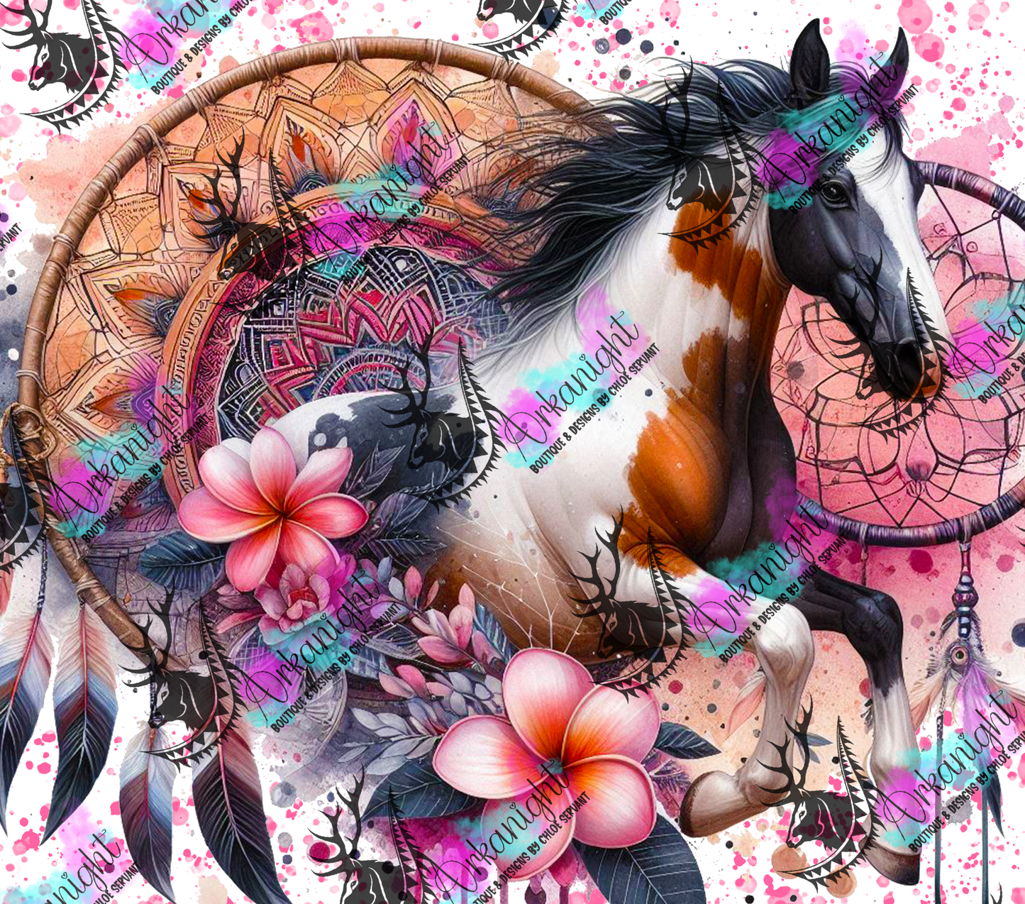 Numérique - Mandalas Paint Horse 2025