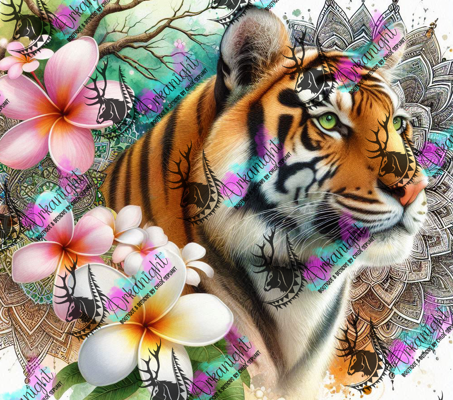 Numérique - Mandalas Tiger 2025