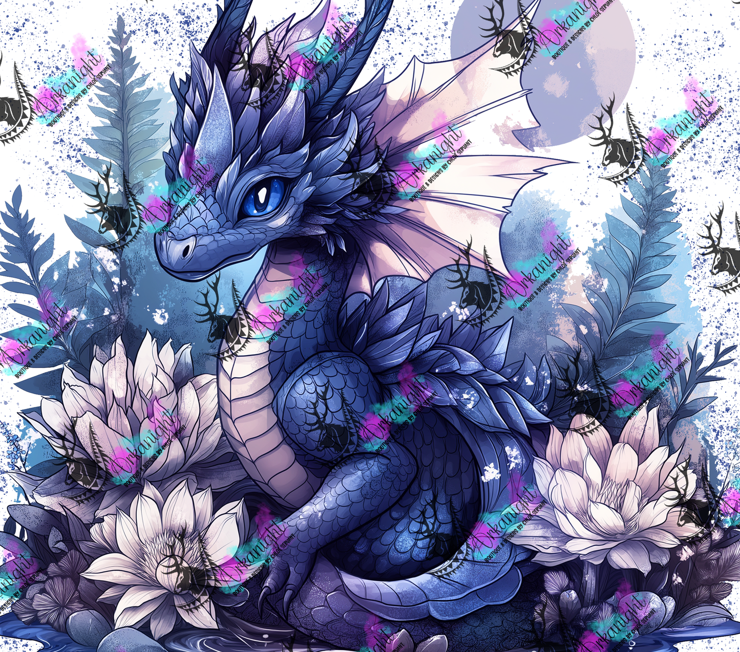 Numérique - Dark Purple Dragon