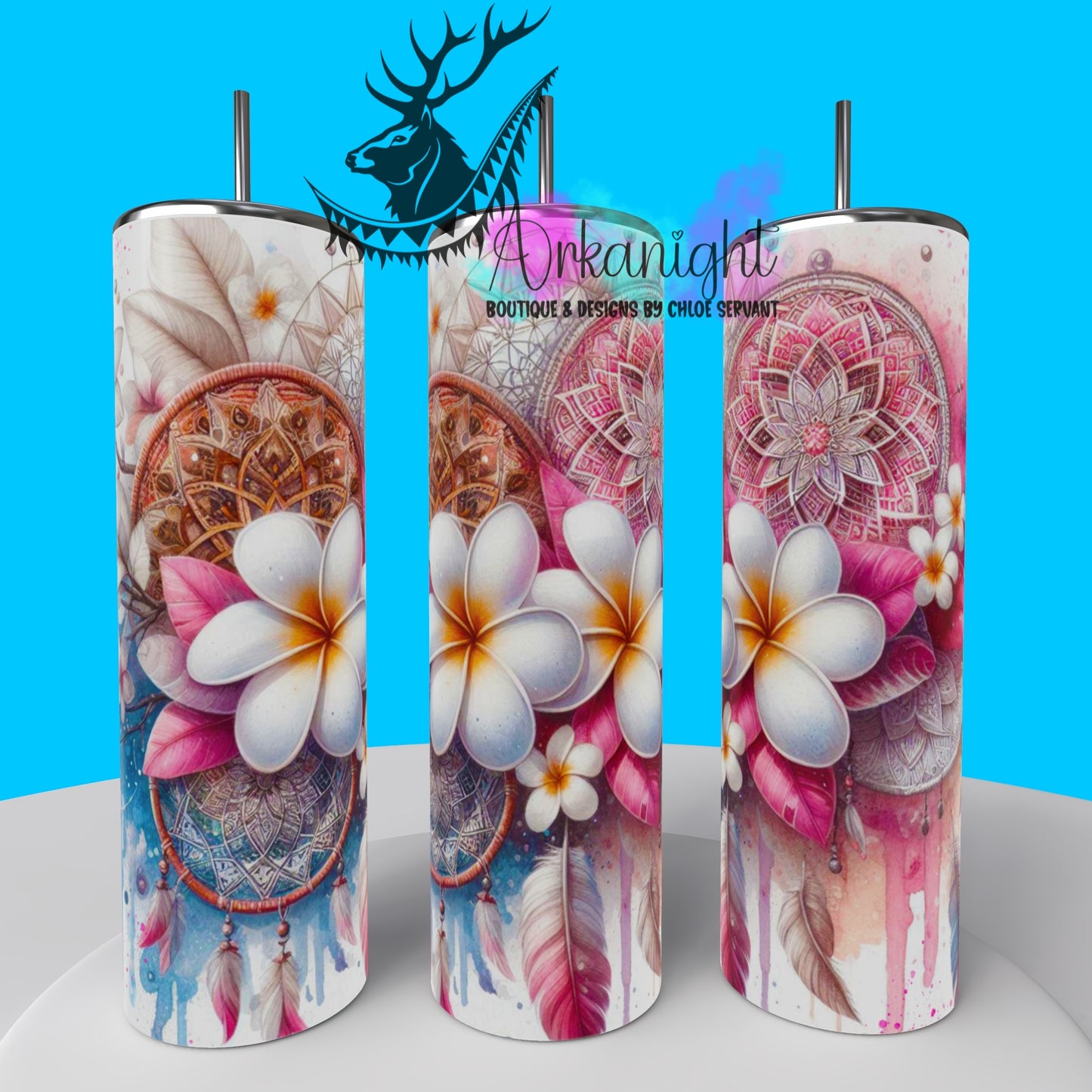 Gourde sur commande - Collection Mandalas Vintage - 03