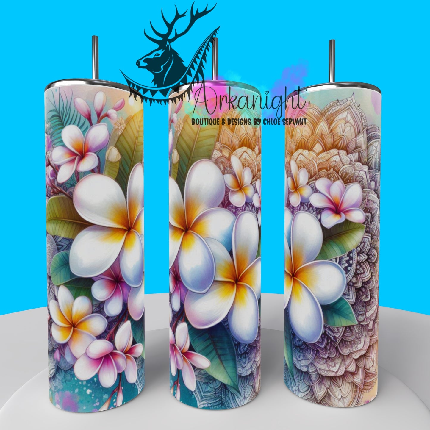 Gourde sur commande - Collection Mandalas Vintage - 04