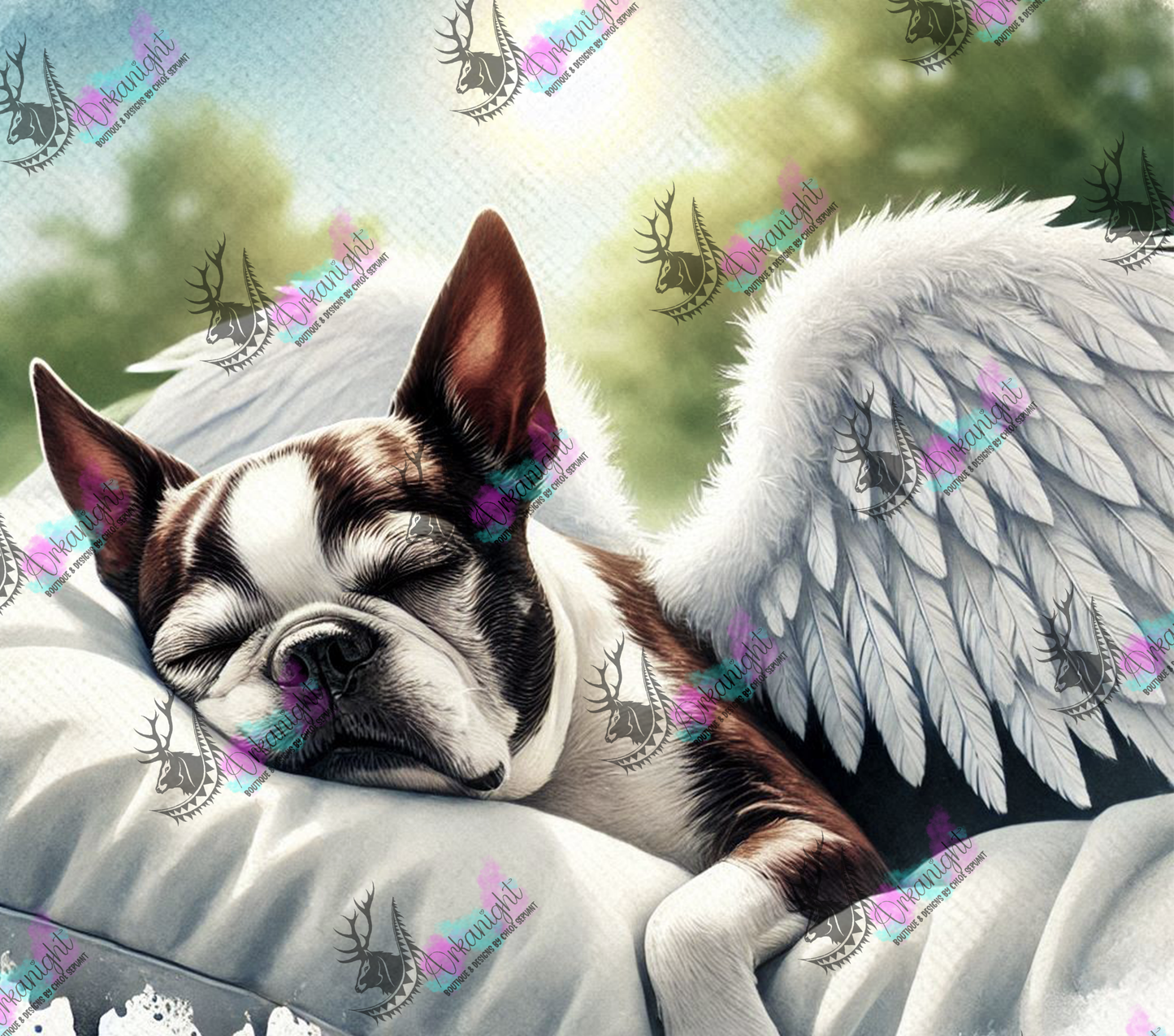 Numérique - Collection Mémoire Chien - Boston Terrier - 02