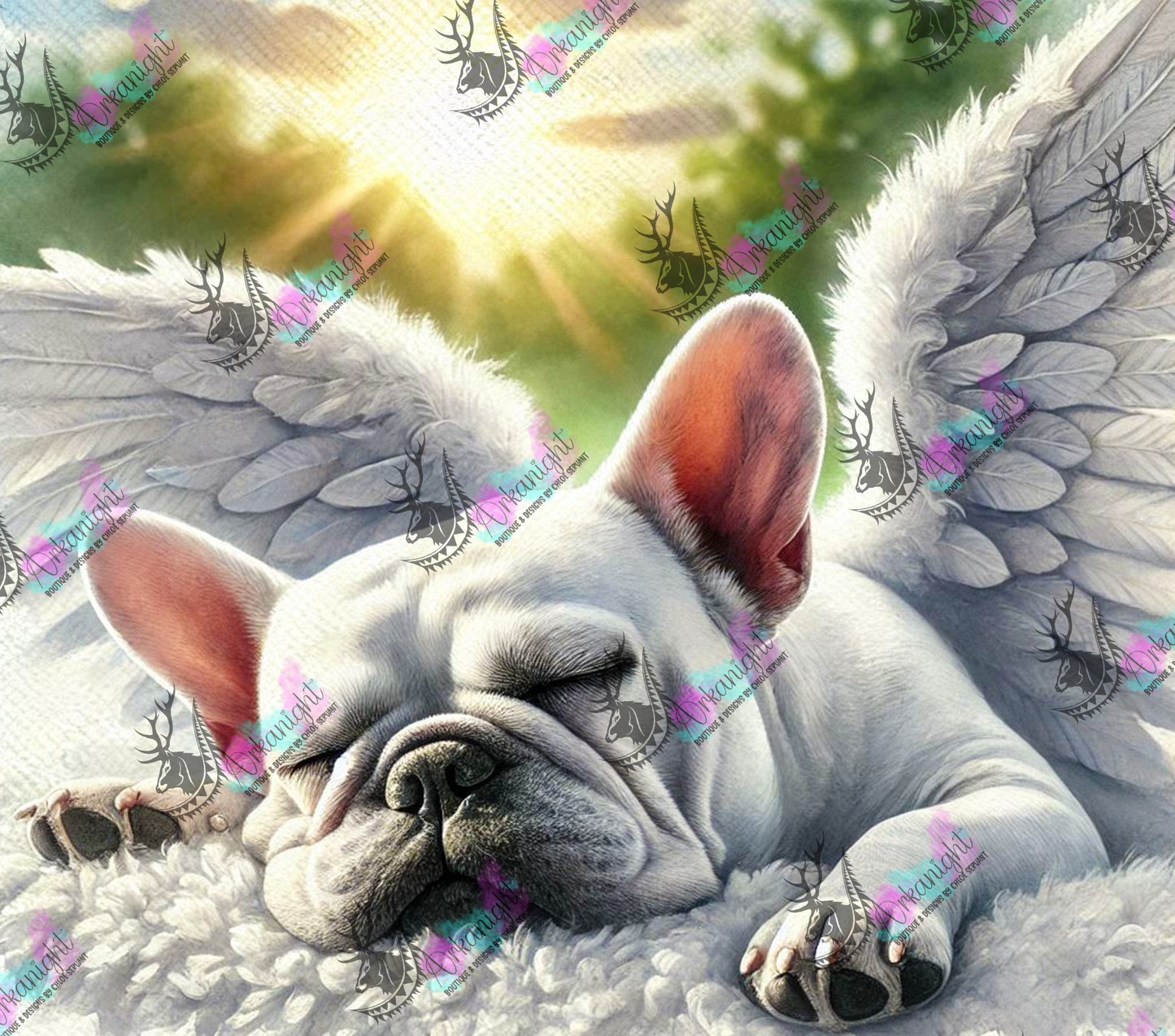 Numérique - Collection Mémoire Chien - French Bulldog - White