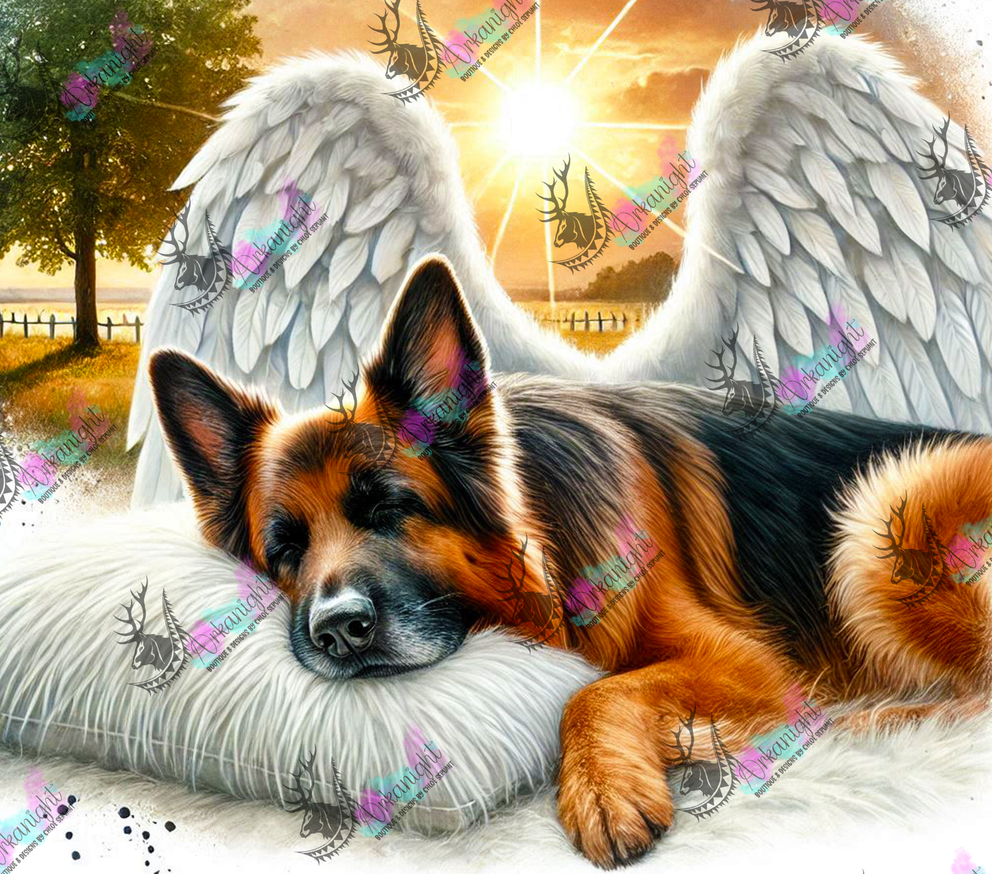 Numérique - Collection Mémoire Chien - German Shepherd - 02