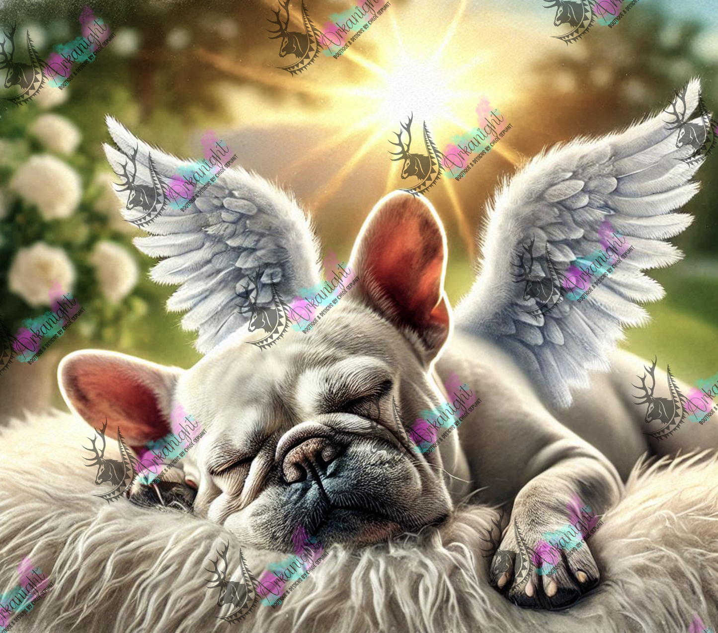 Numérique - Collection Mémoire Chien - Cream French Bulldog