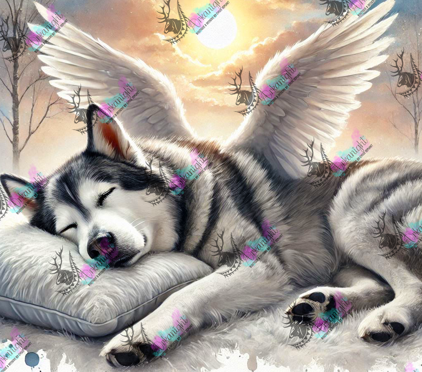 Numérique - Collection Mémoire Chien - Husky - 02