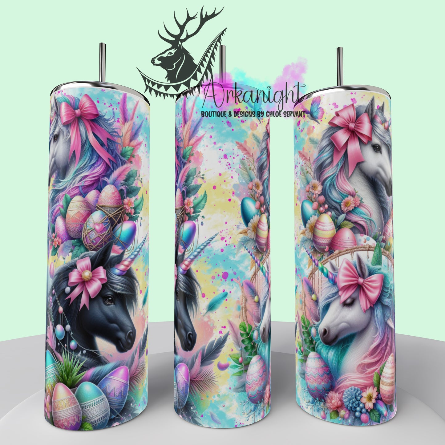 Gourde sur commande - Collection Pâques 2025 - Unicorn