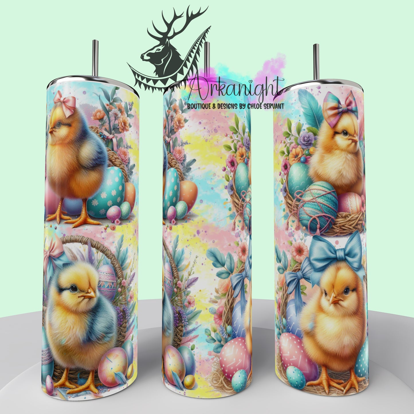 Gourde sur commande - Collection Pâques 2025 - Poussins