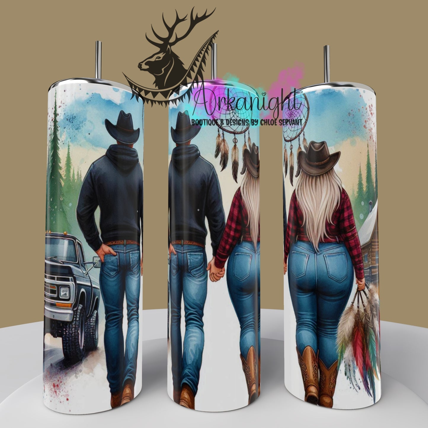 Gourde sur commande - Collection Western 2025 - 165