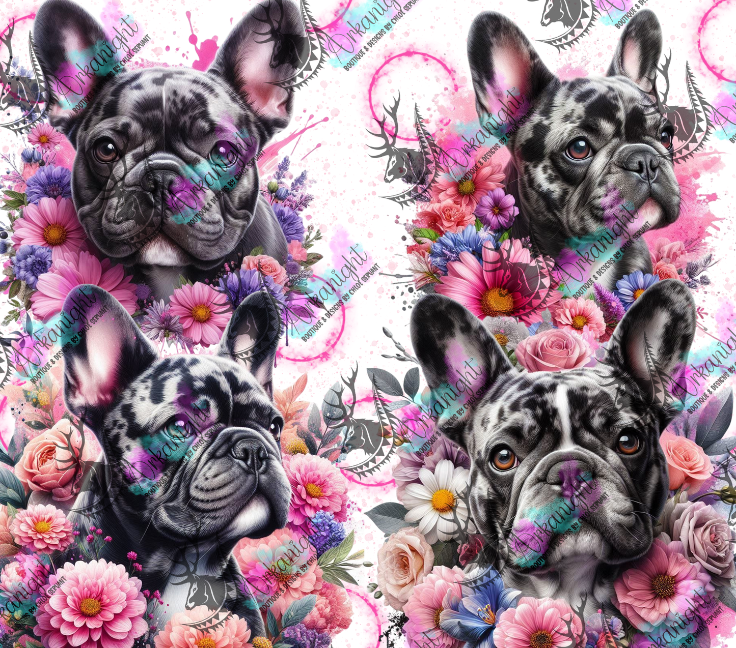 Numérique - Collection Books & Dogs - French Bulldog - 03