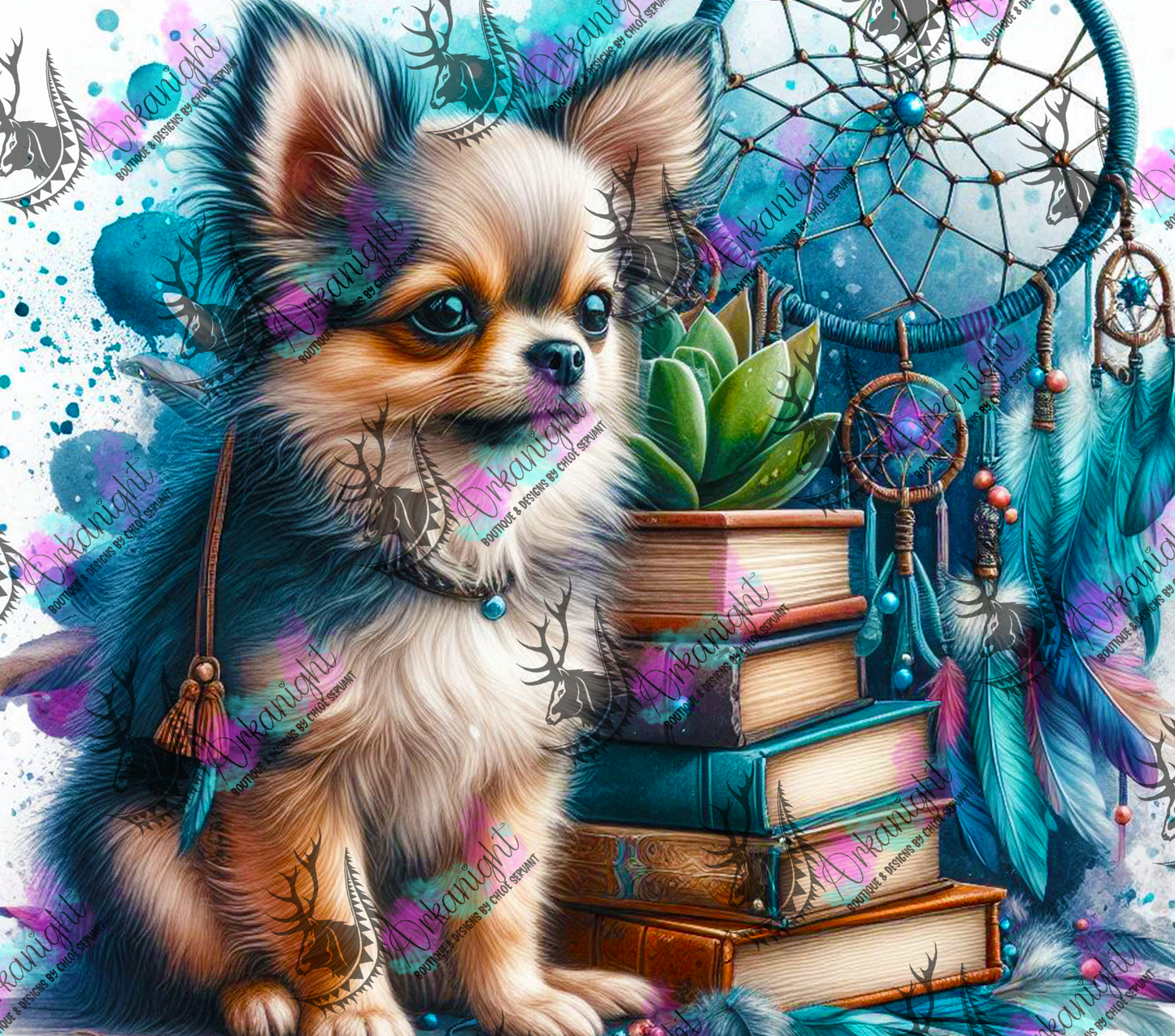 Numérique - Collection Books & Dogs - Chihuahua - 04