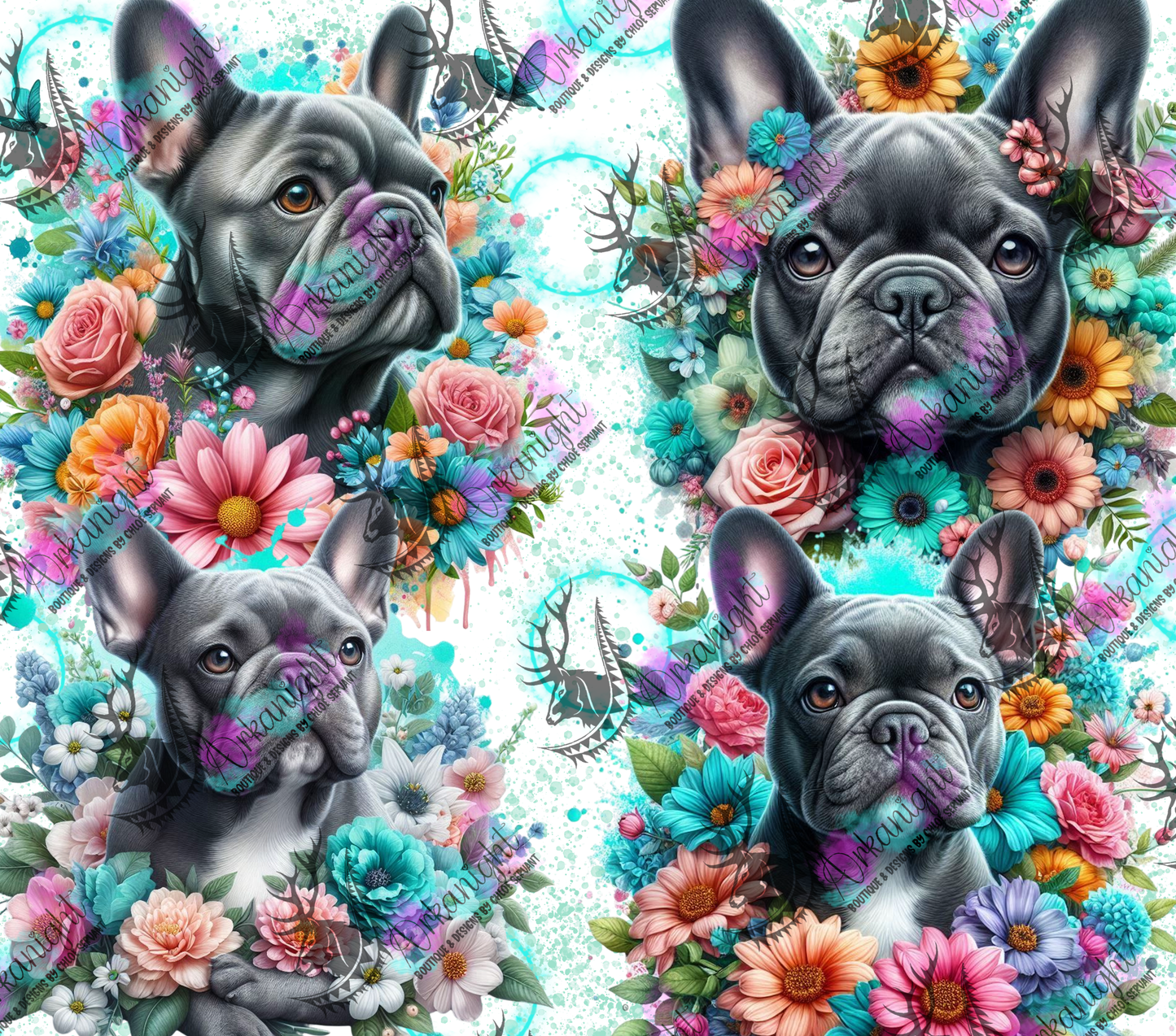 Numérique - Collection Books & Dogs - French Bulldog - 02