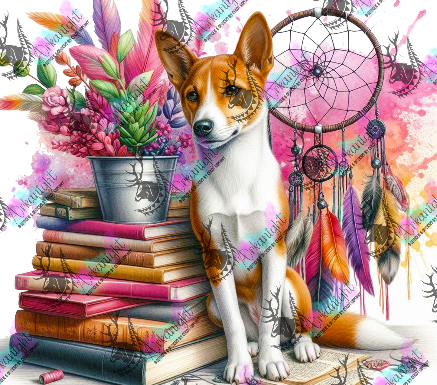 Numérique - Collection Books & Dogs - Basenji