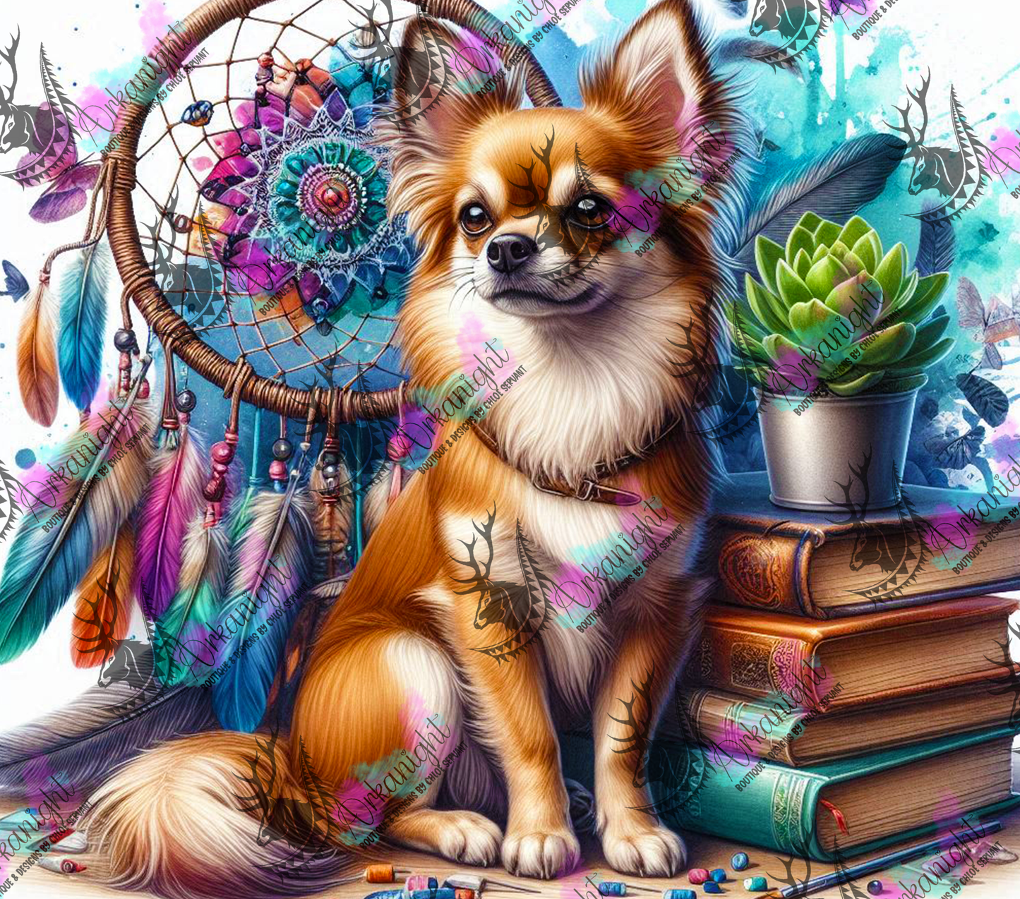 Numérique - Collection Books & Dogs - Chihuahua - 03