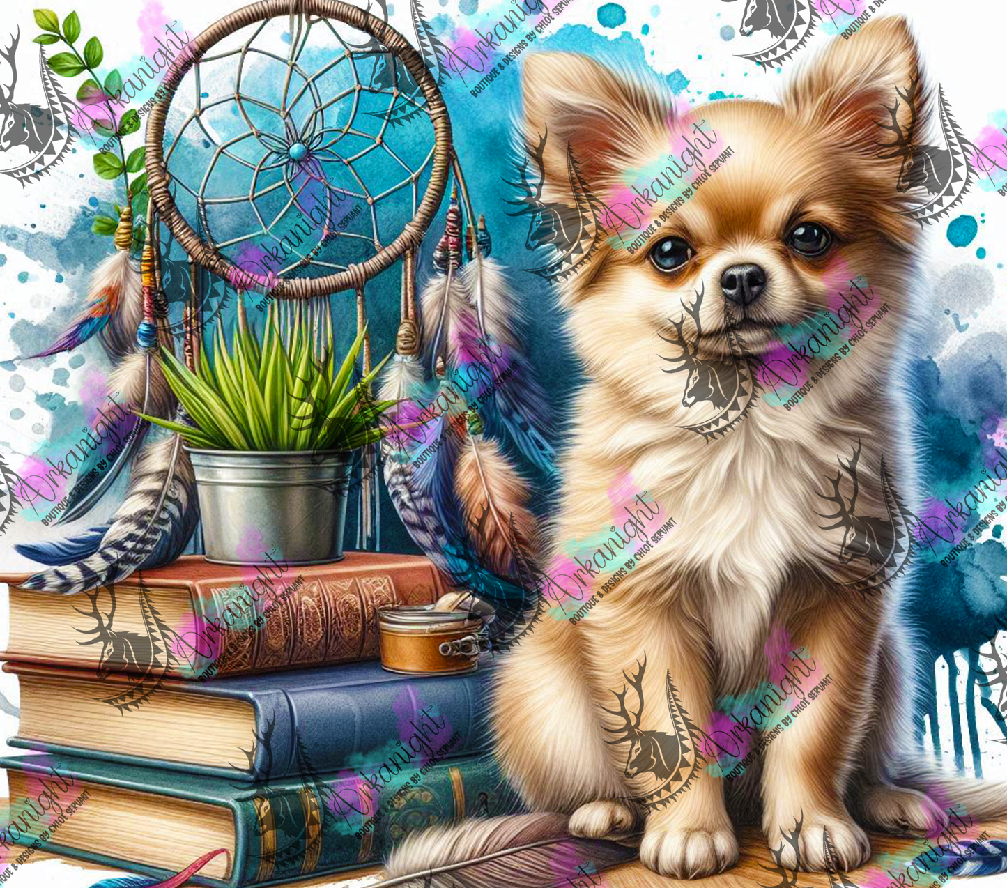 Numérique - Collection Books & Dogs - Chihuahua - 02