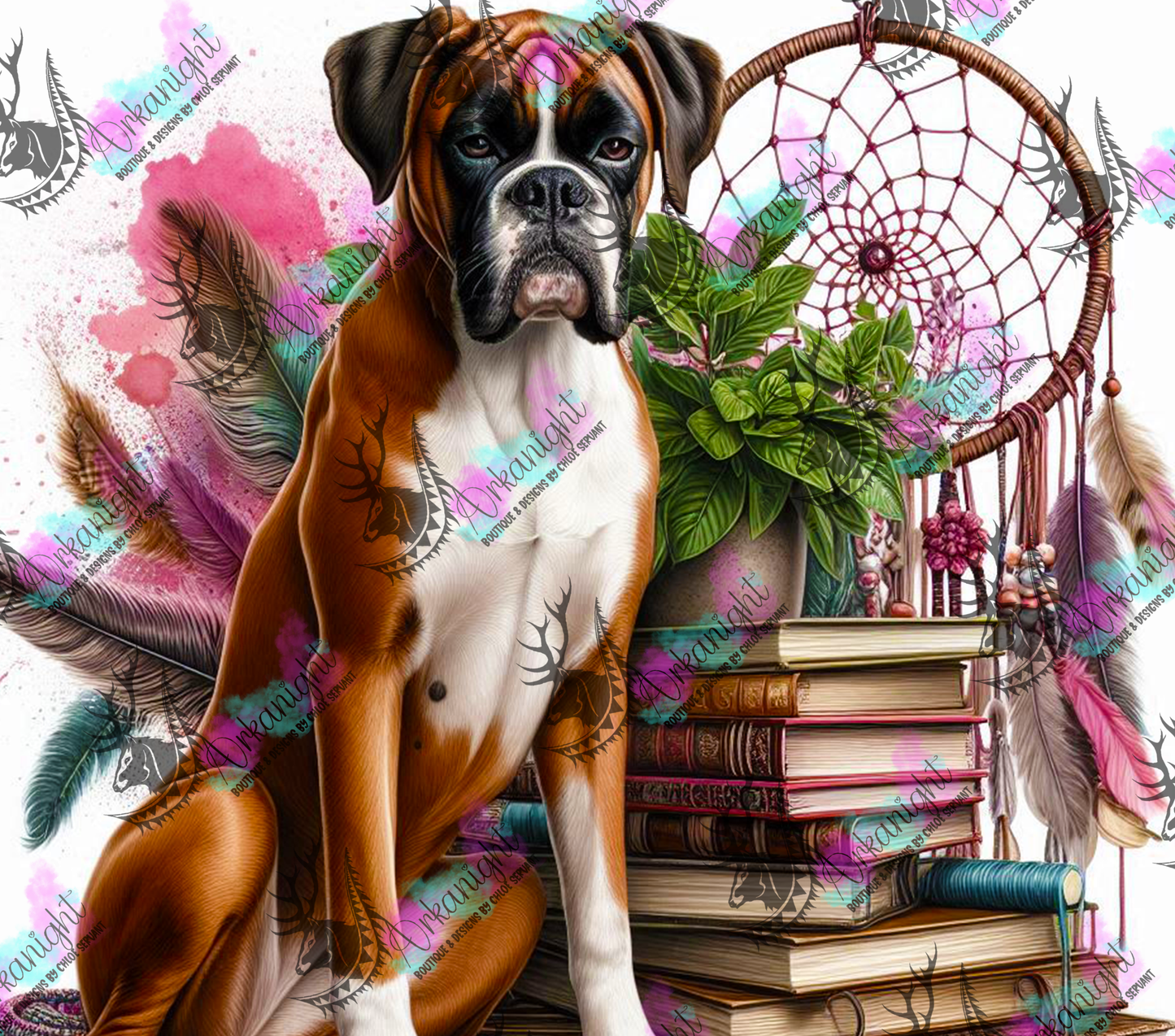 Numérique - Collection Books & Dogs - Boxer - 02