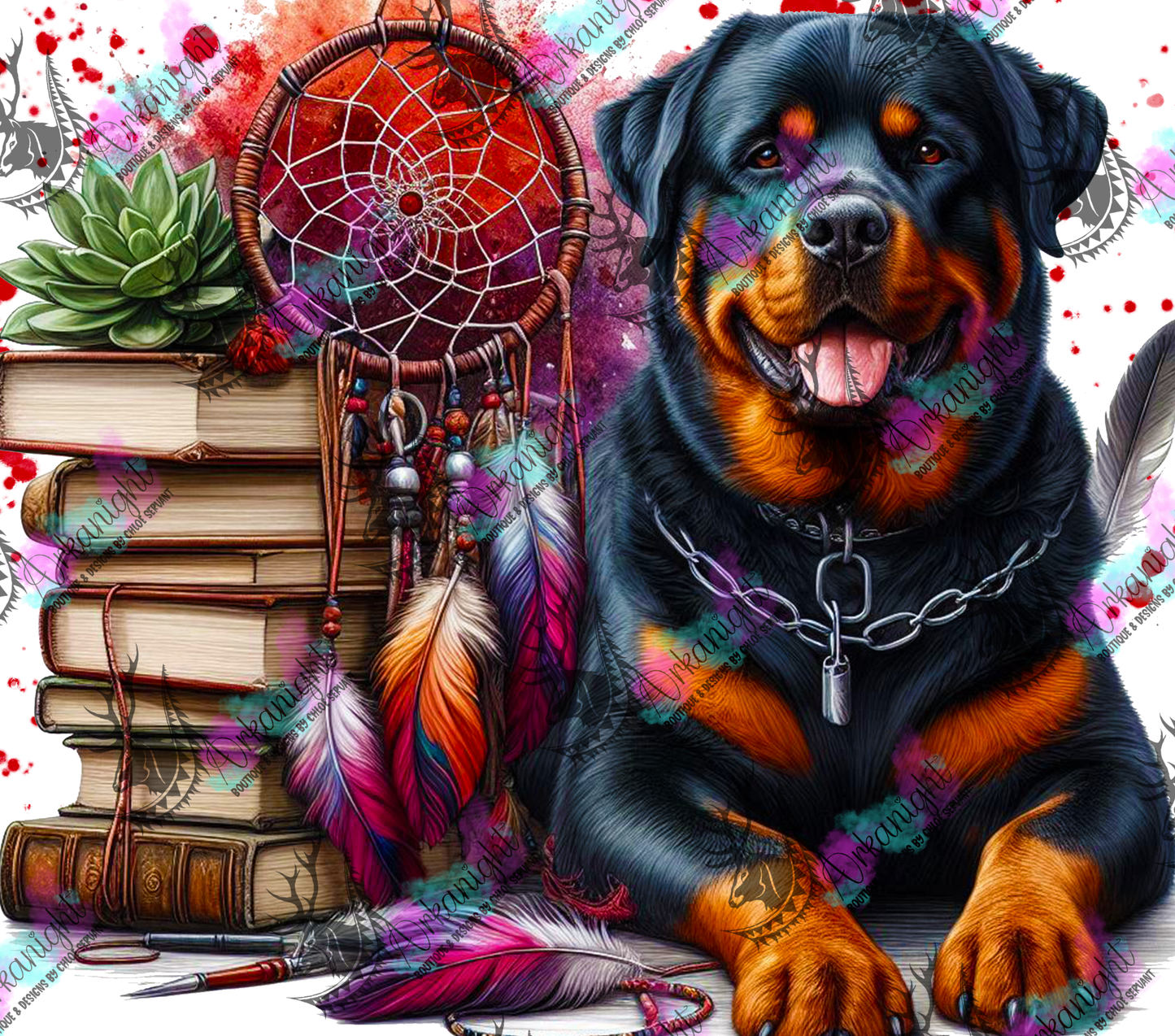 Numérique - Collection Books & Dogs - Rottweiler