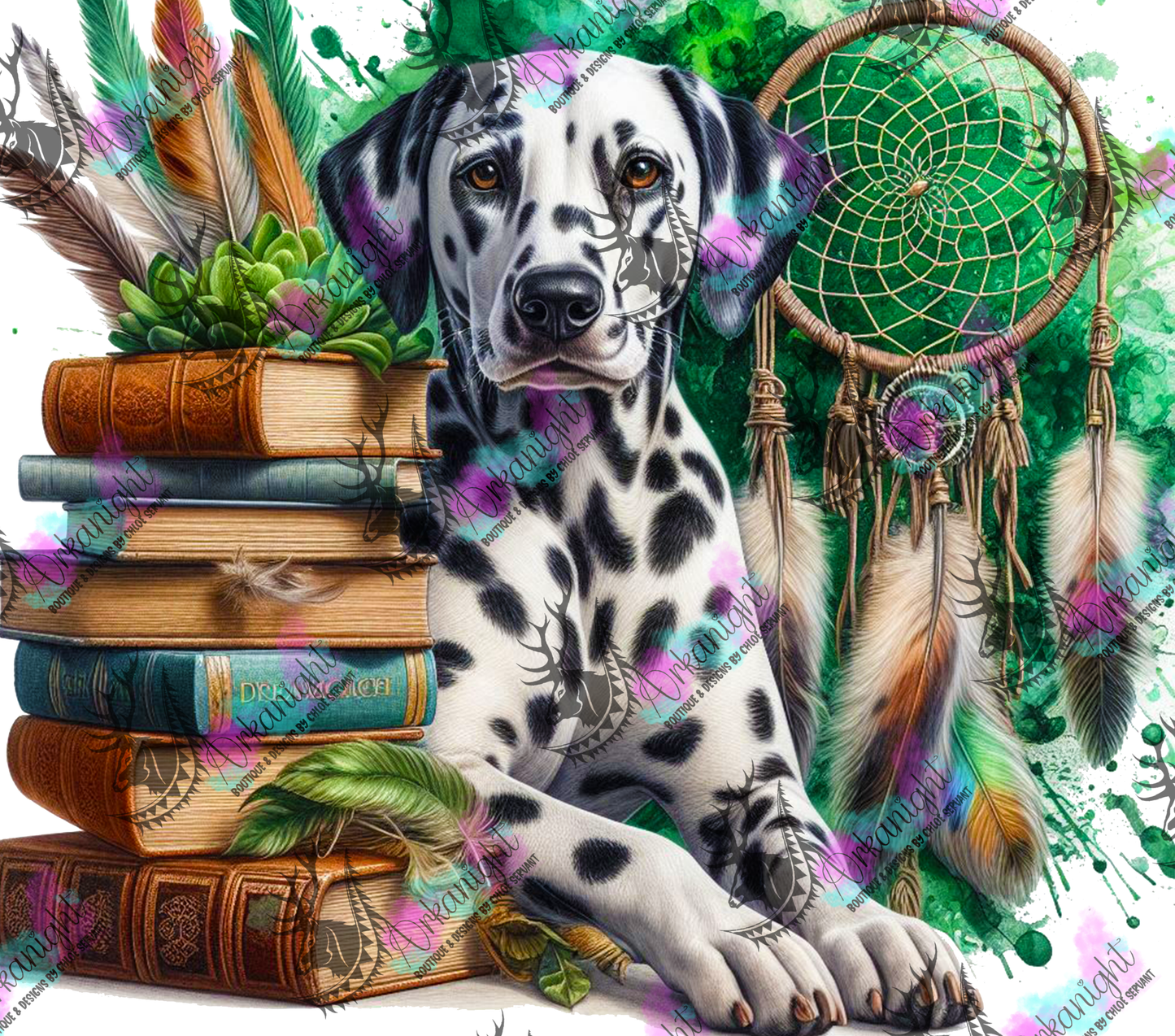 Numérique - Collection Books & Dogs - Dalmatian