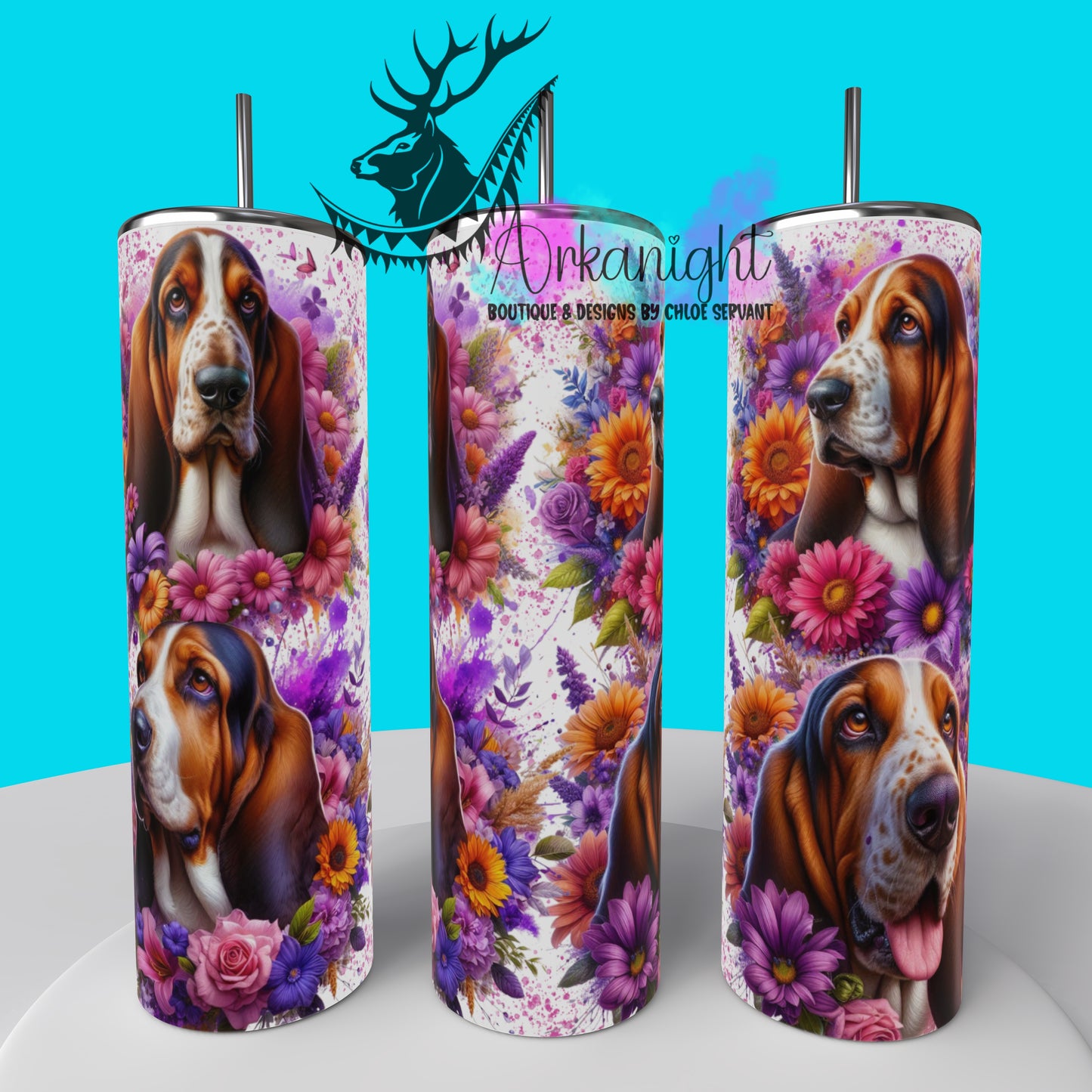 Gourde sur commande - Collection Chien 2025 - Basset Hound