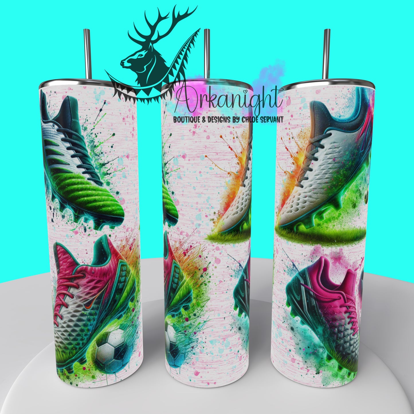 Gourde sur commande - Collection Sports & Passe-Temps 2025 - Neon Soccer