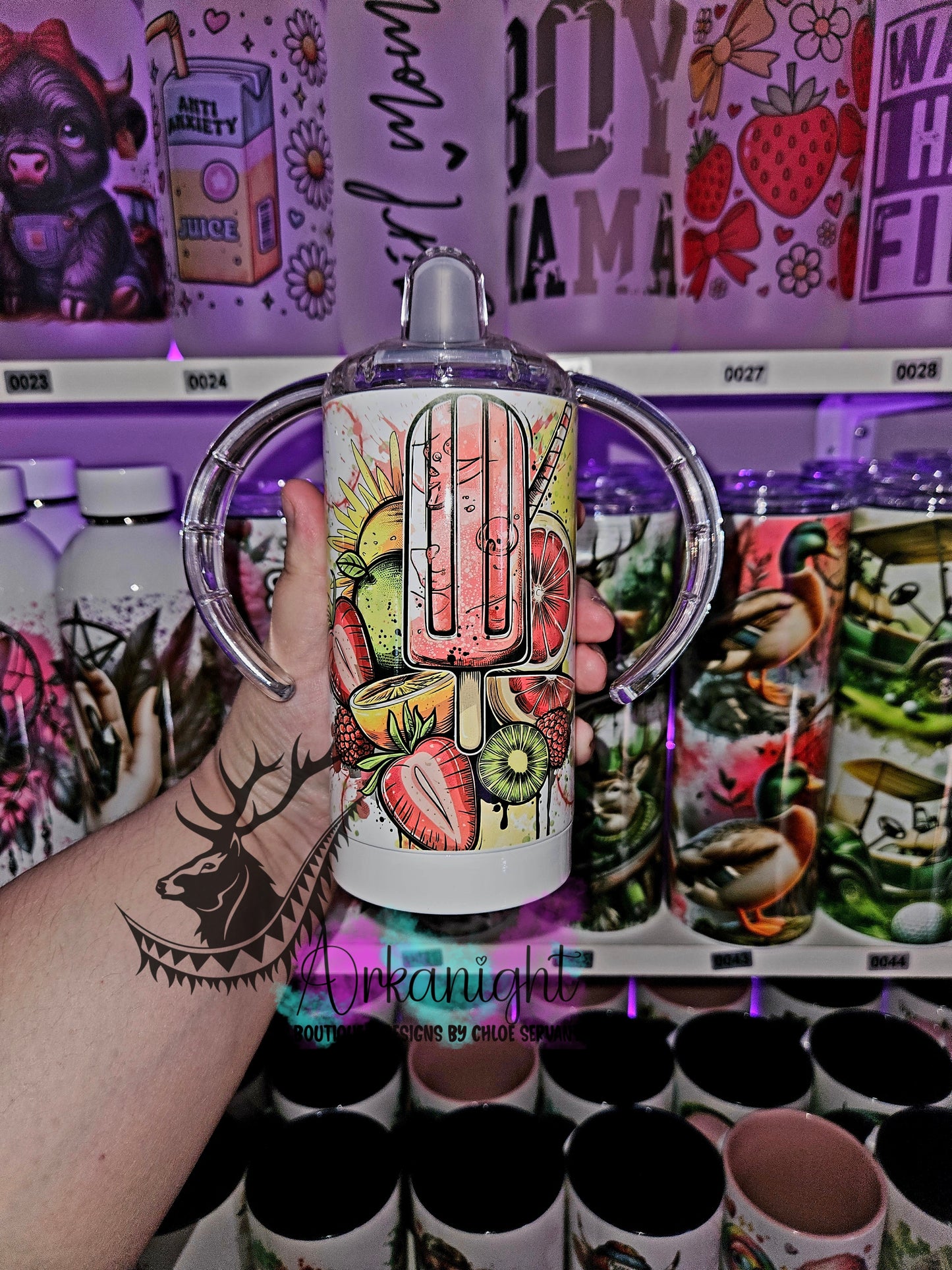 Gourde - Biberon Évolutif sur commande - Summer Popsicle