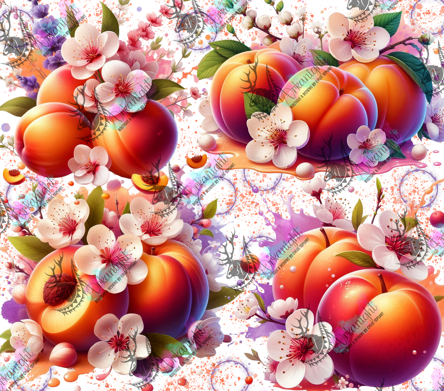 Numérique - Collection Fruits & Légumes 2025 - Pêches