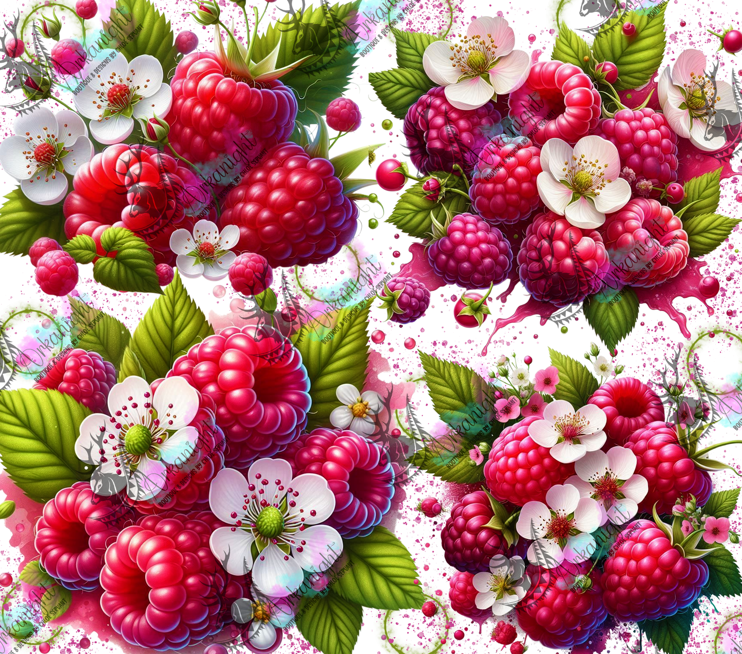 Numérique - Collection Fruits & Légumes 2025 - Framboises