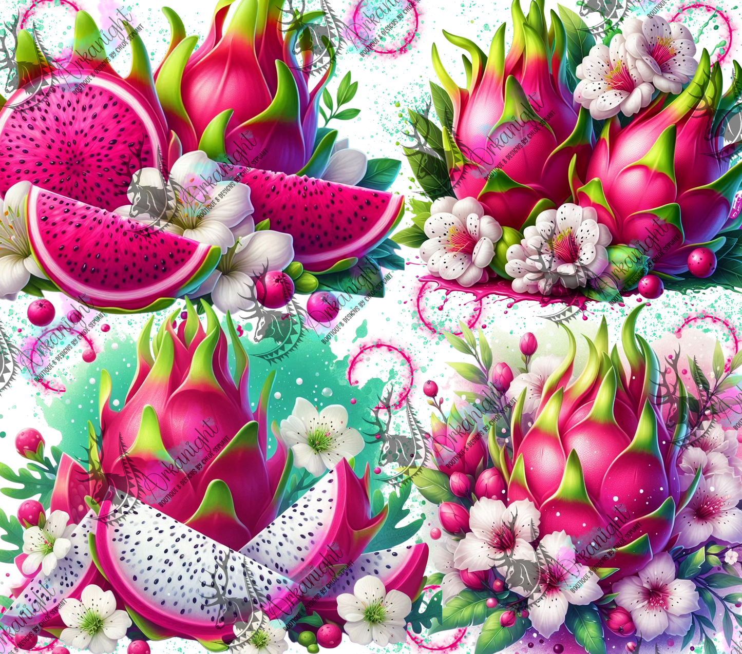 Numérique - Collection Fruits & Légumes 2025 - Fruits du dragon