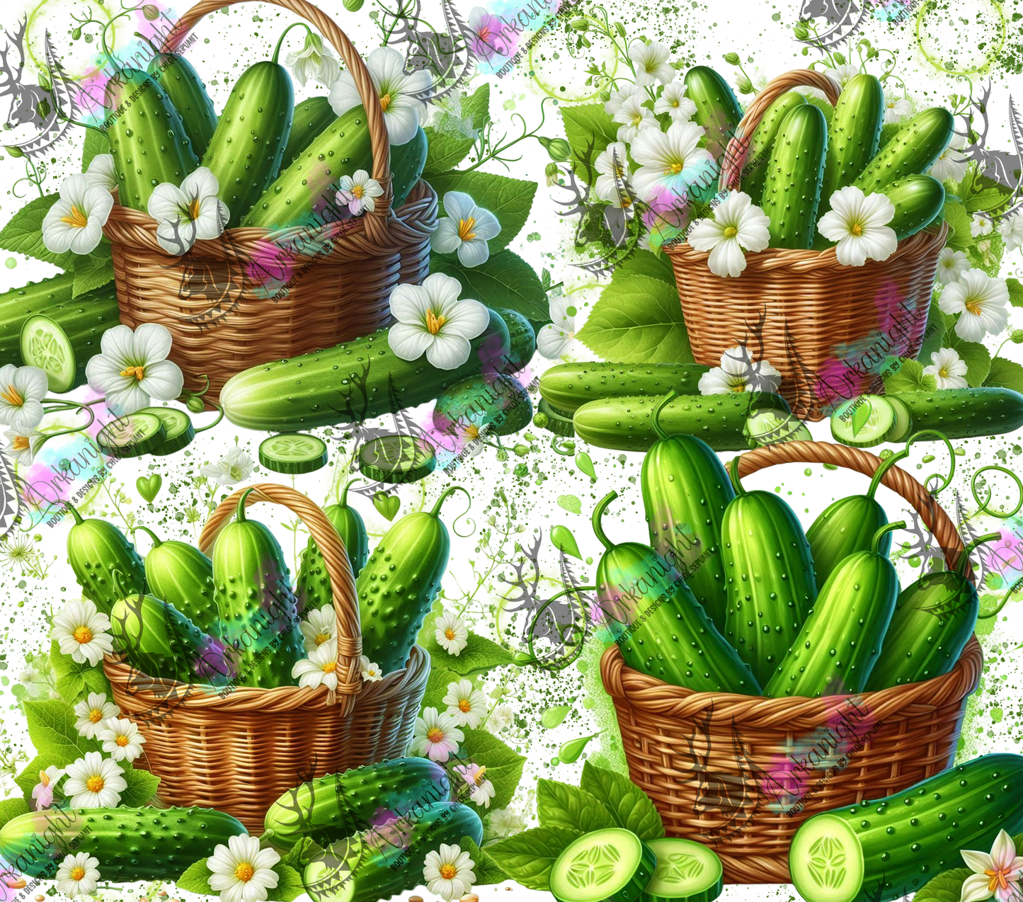 Numérique - Collection Fruits & Légumes 2025 - Concombres