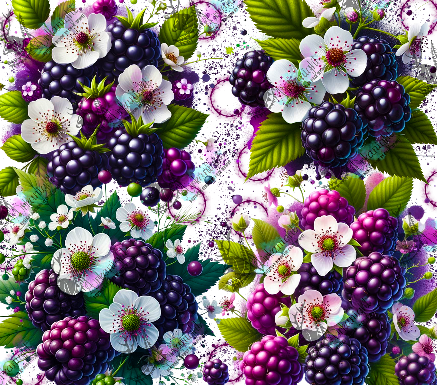 Numérique - Collection Fruits & Légumes 2025 - Mûres