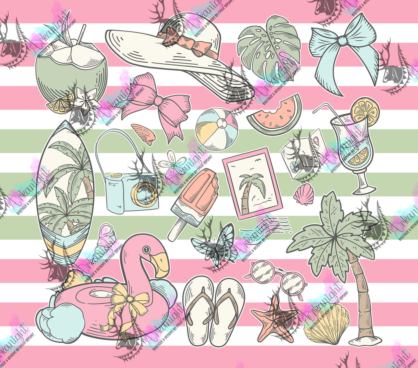 Numérique - Collection Été 2025 - Flamingo Summer