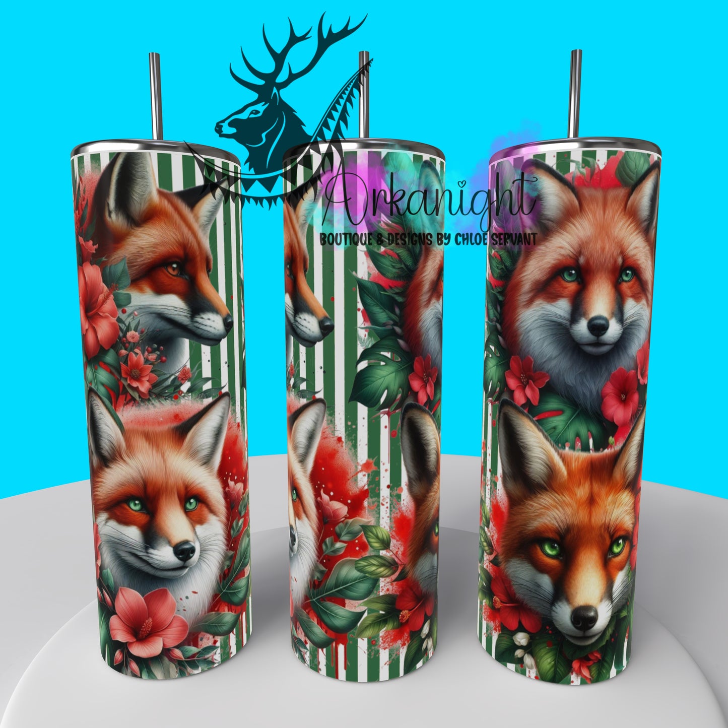 Gourde sur commande - Collection Monstera & Animals 2025 - Fox