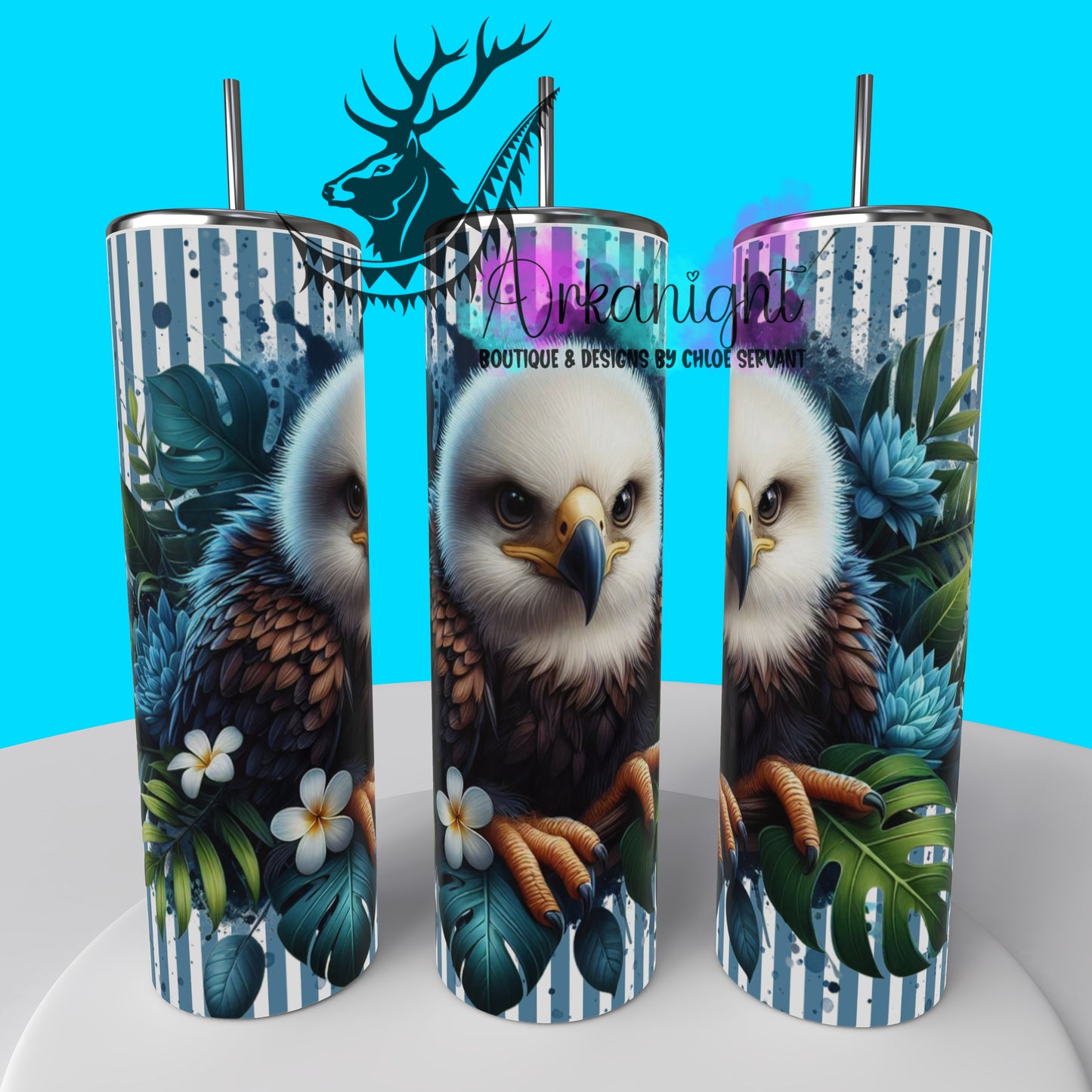 Gourde sur commande - Collection Monstera & Animals 2025 - Baby Eagle