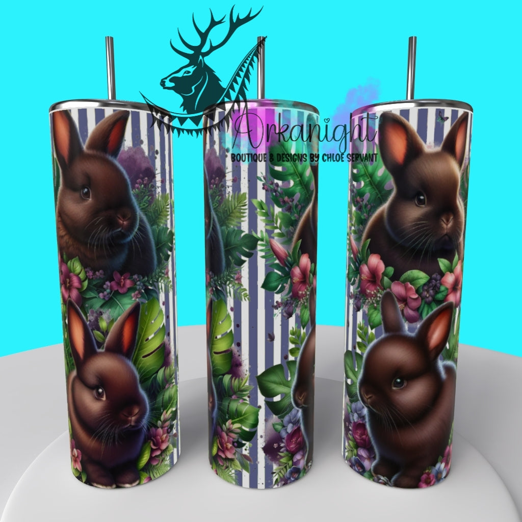 Gourde sur commande - Collection Monstera & Animals 2025 - Brown Baby Rabbit