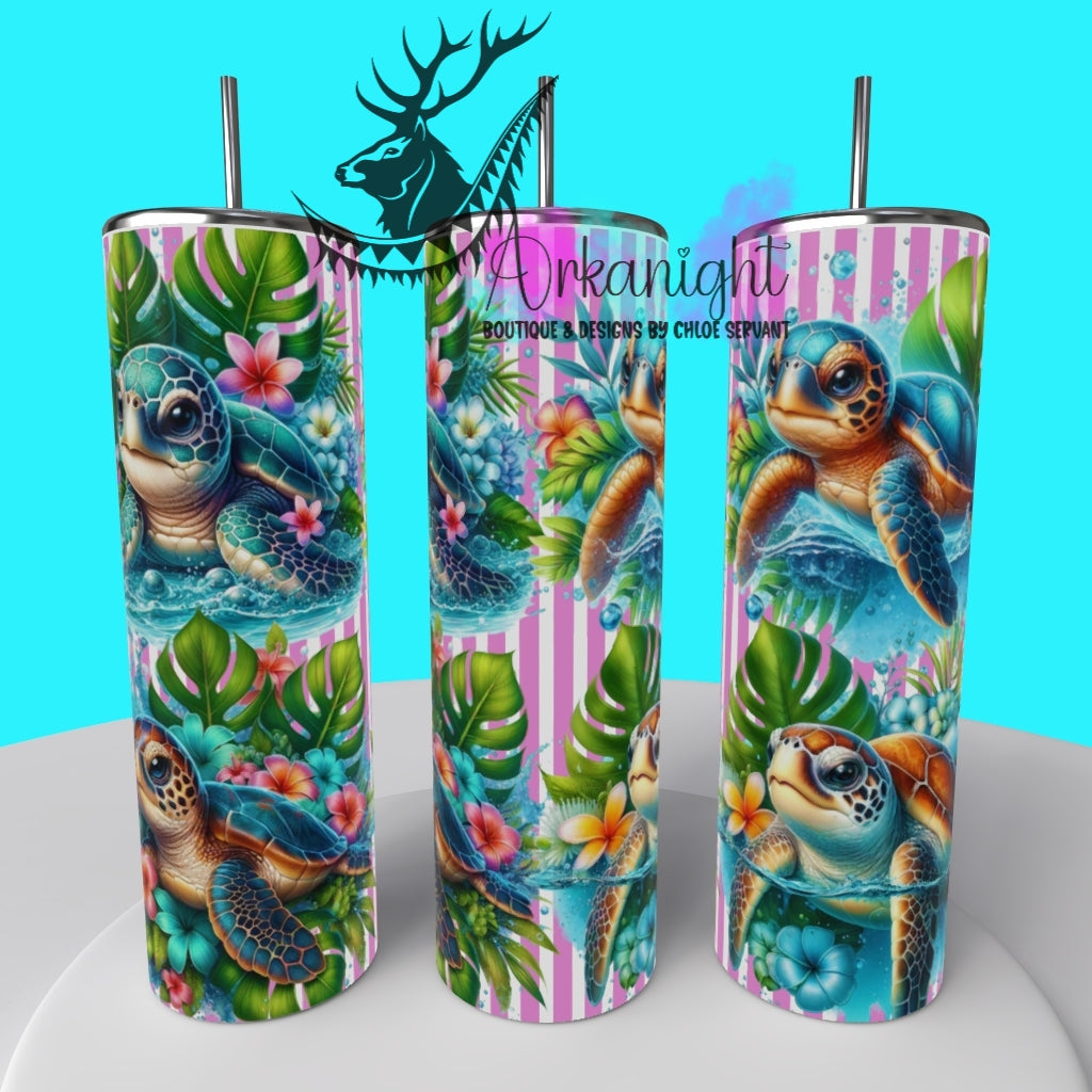 Gourde sur commande - Collection Monstera & Animals 2025 - Baby Turtle