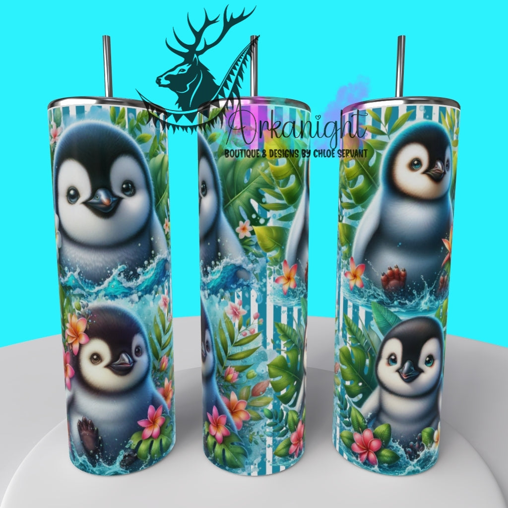 Gourde sur commande - Collection Monstera & Animals 2025 - Baby Penguin