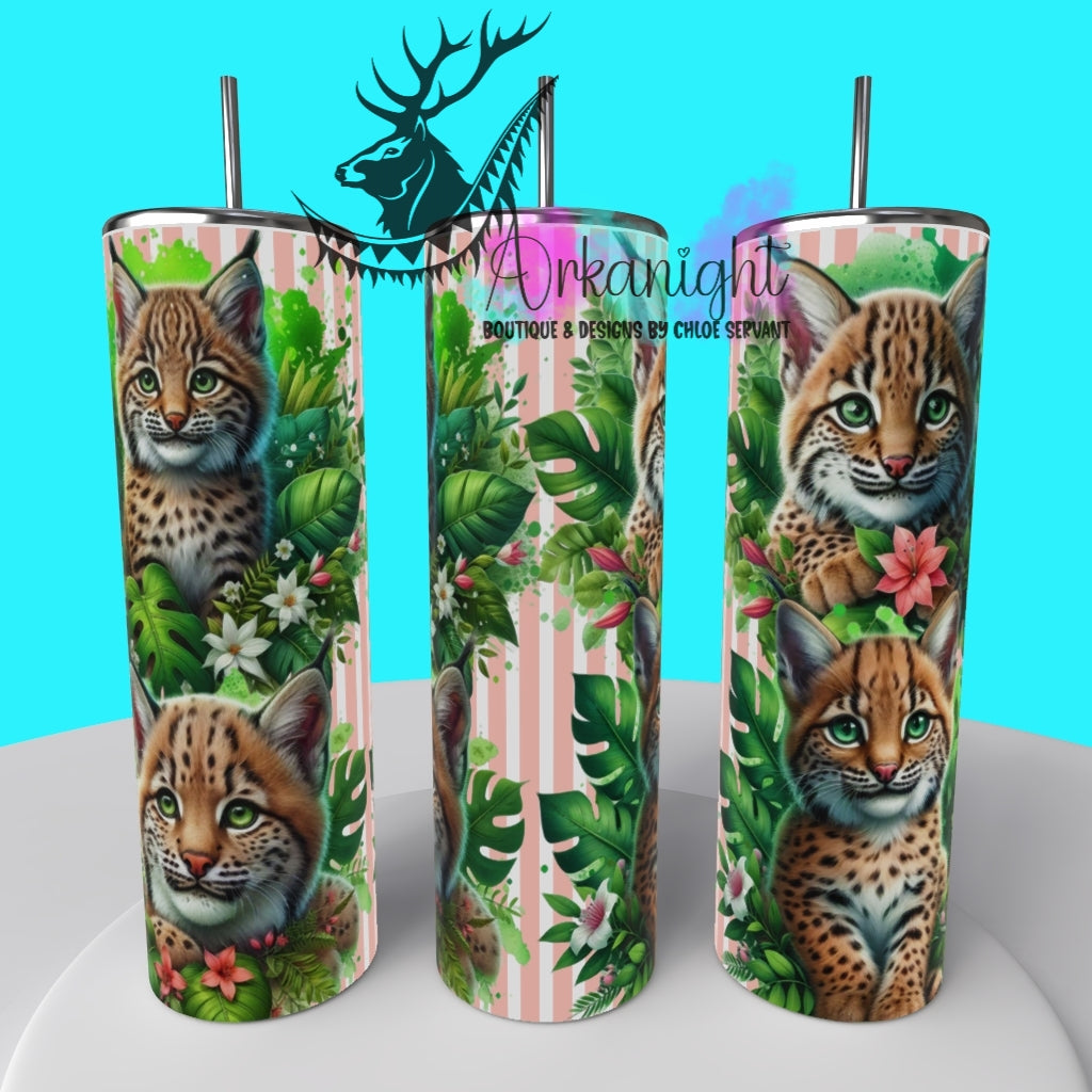 Gourde sur commande - Collection Monstera & Animals 2025 - Baby Lynx
