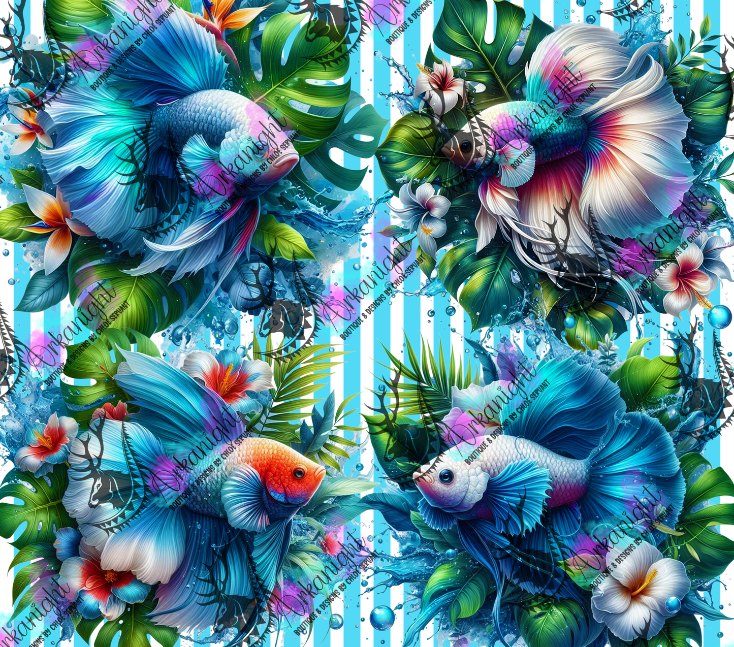 Numérique - Collection Monstera & Animals 2025 - Beta Fish