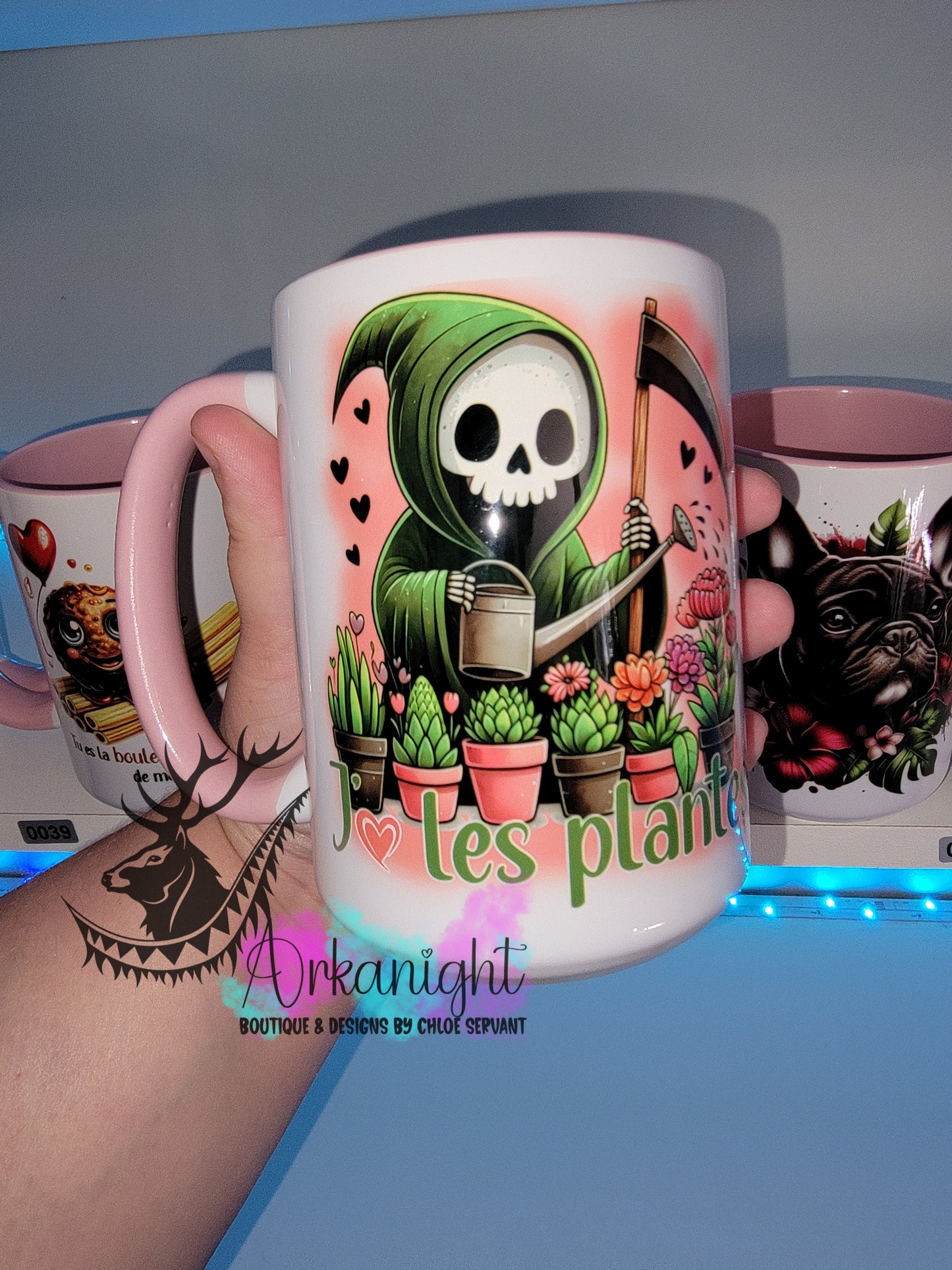 Tasse en céramique sur commande - Autumn 2024 - J'aime les plantes
