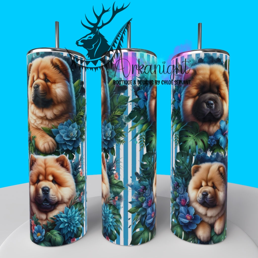 Gourde sur commande - Collection Monstera & Chiot 2025 - Chow Chow