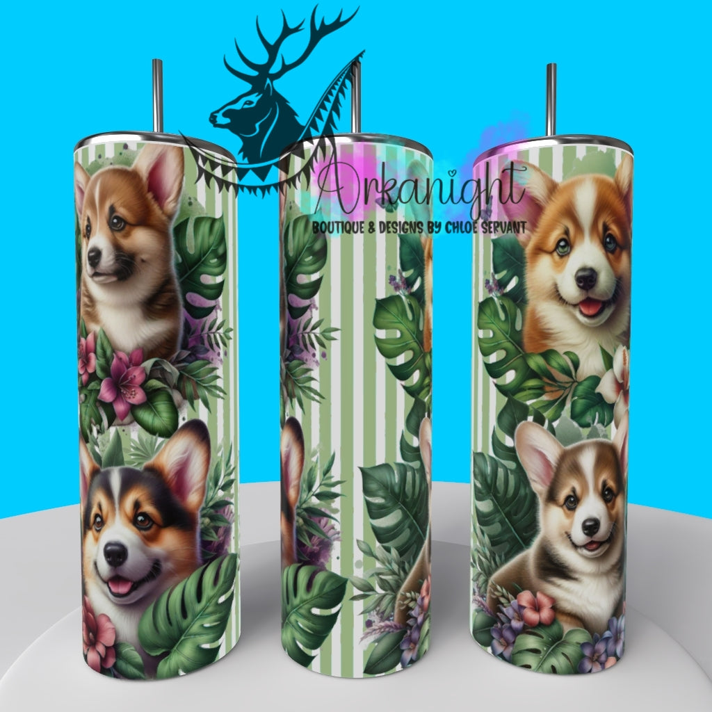 Gourde sur commande - Collection Monstera & Chiot 2025 - Corgi