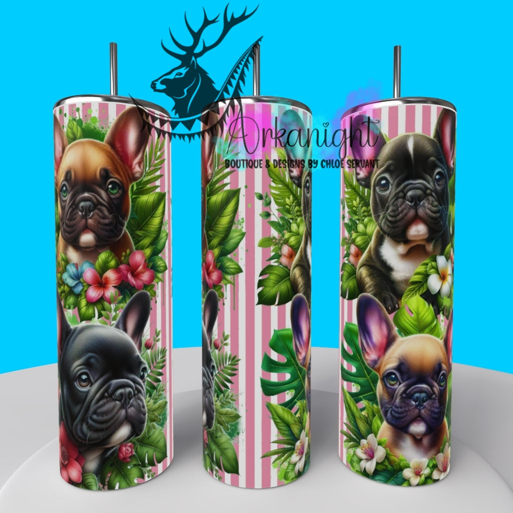 Gourde sur commande - Collection Monstera & Chiot 2025 - Frenchie