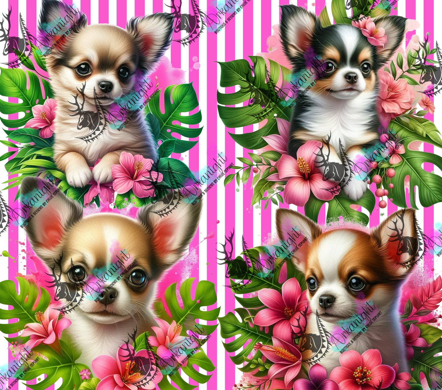 Numérique - Collection Monstera & Chiot 2025 - Chihuahua