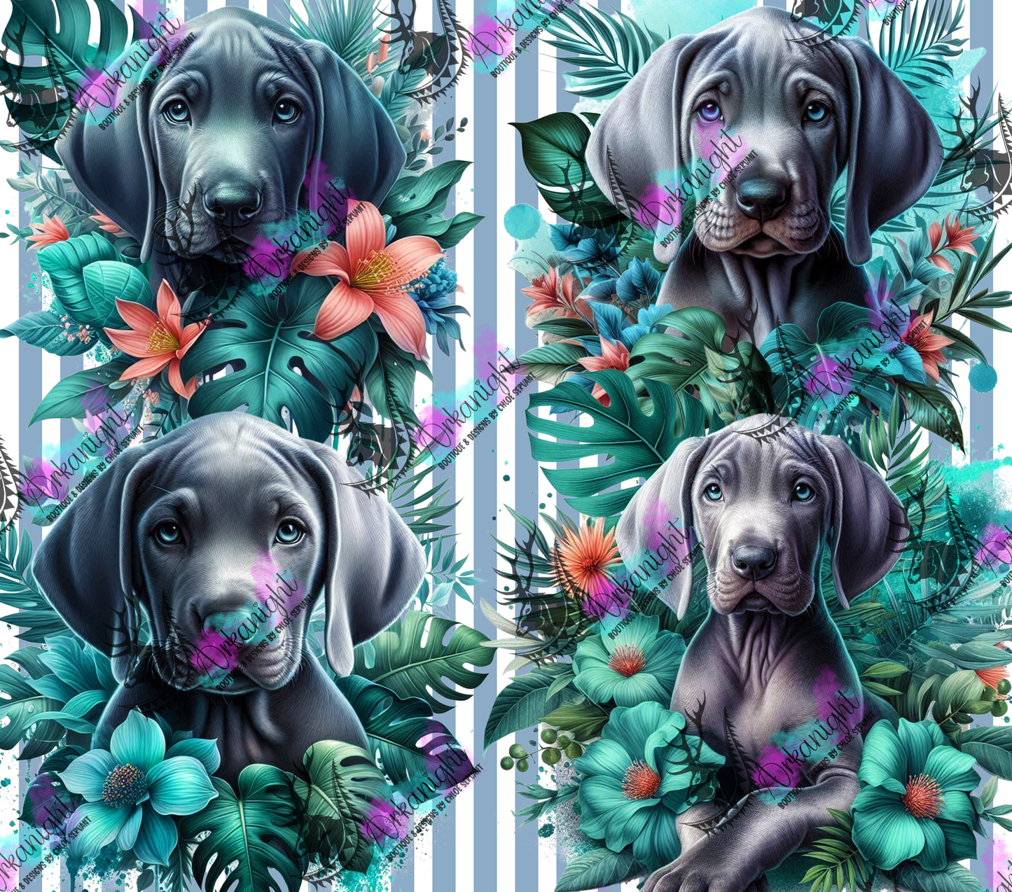 Numérique - Collection Monstera & Chiot 2025 - Weimar